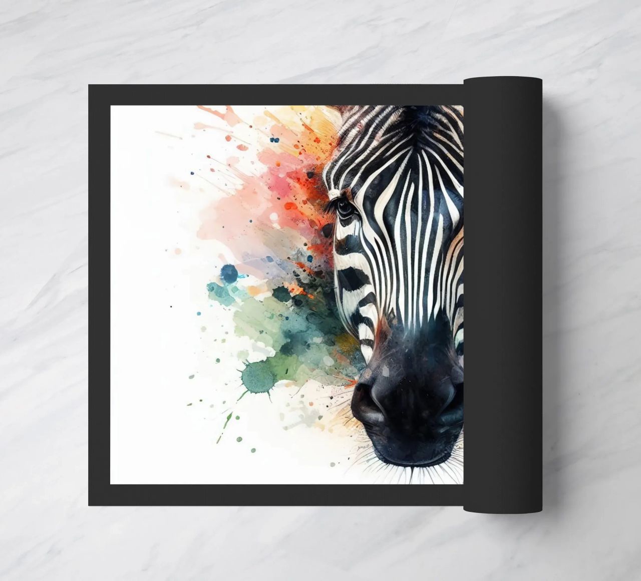 Zebra in acquerello zerbino da ARTVI-SHOP