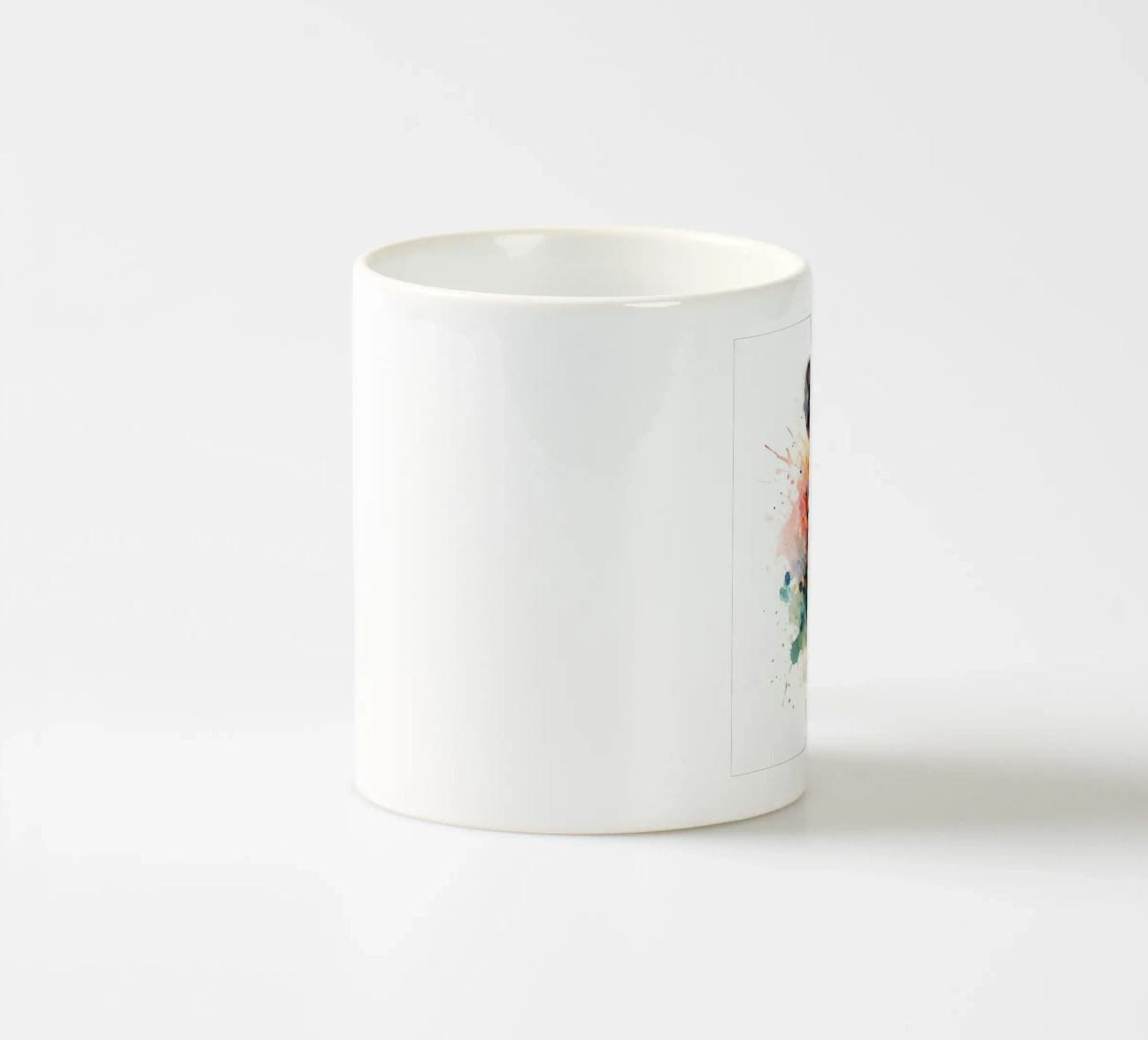 Zebra in acquerello tazza in ceramica da ARTVI-SHOP