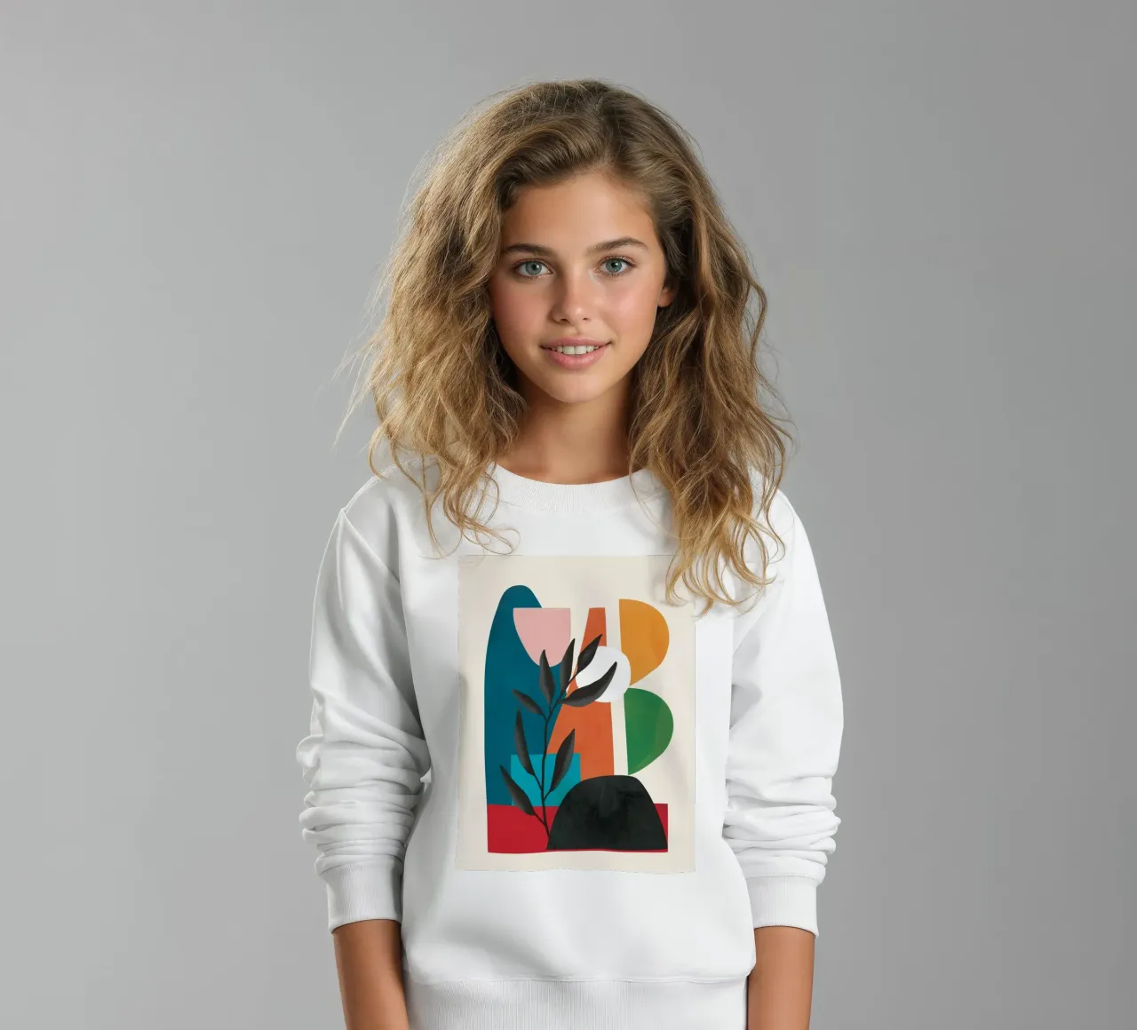 Abstract Minimal Shapes 53 sudadera para niño de Flow Line