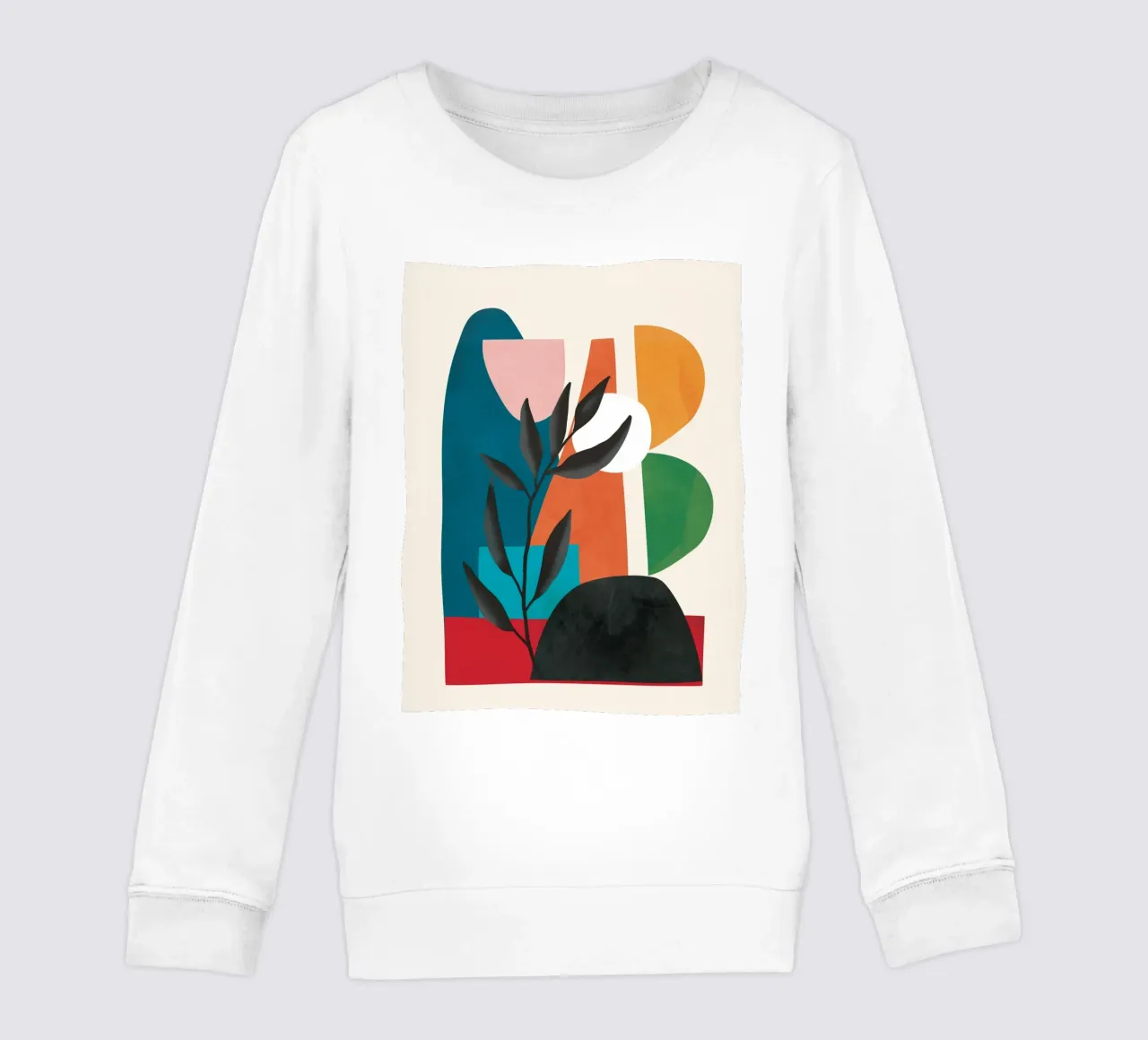 Abstract Minimal Shapes 53 sudadera para niño de Flow Line