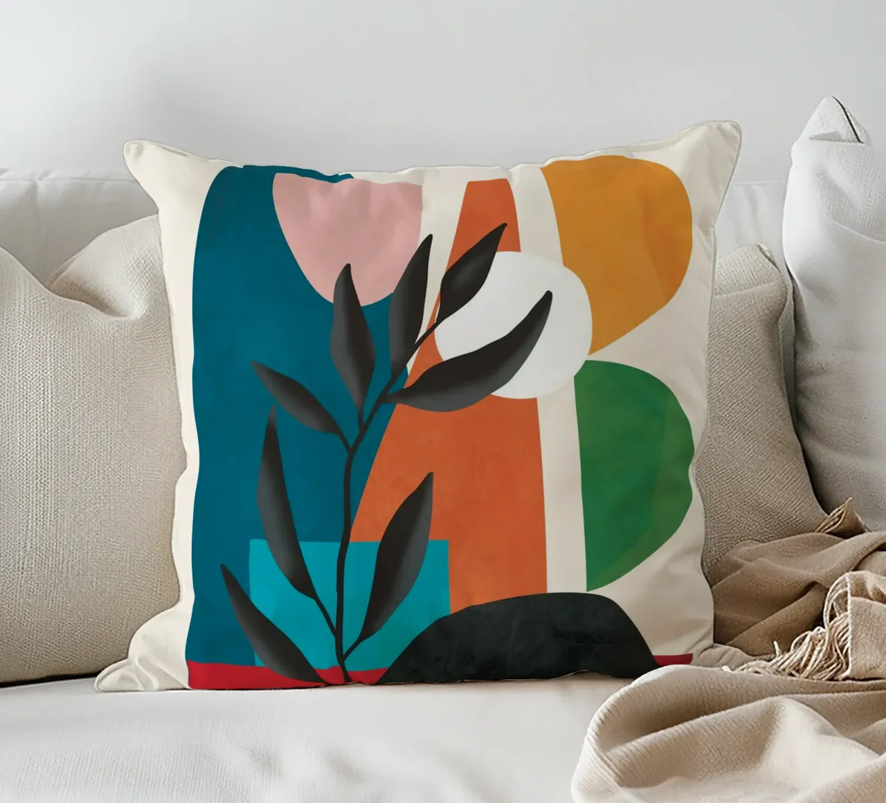 Abstract Minimal Shapes 53 cuscino da Flow Line