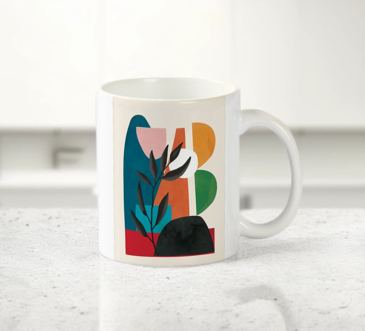Abstract Minimal Shapes 53 tazza in ceramica da Flow Line