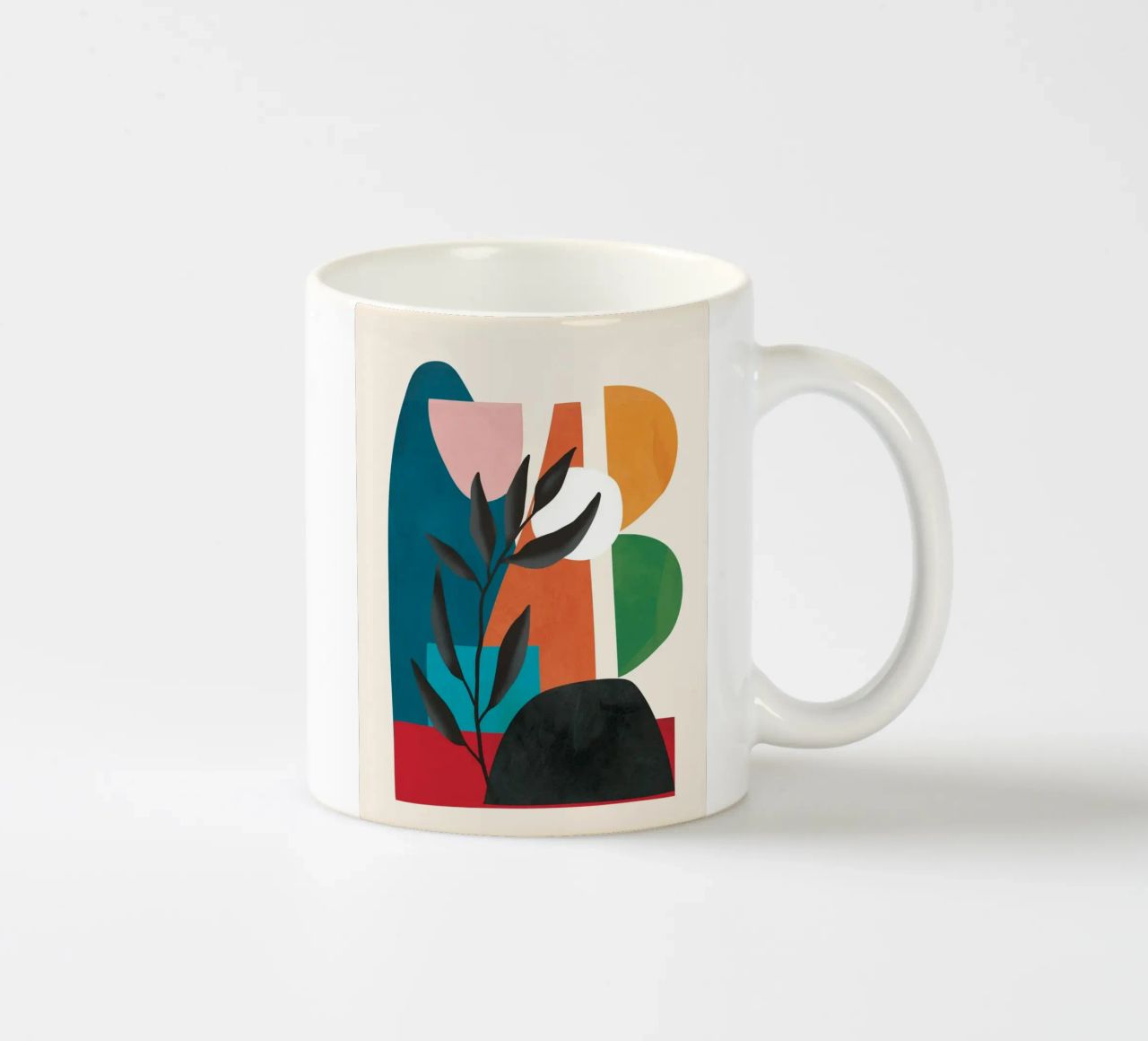 Abstract Minimal Shapes 53 tazza in ceramica da Flow Line