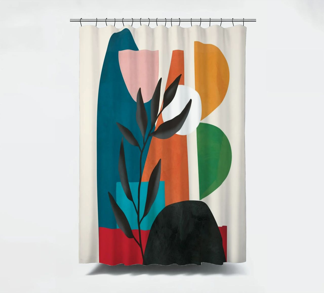 Abstract Minimal Shapes 53 tenda da doccia da Flow Line