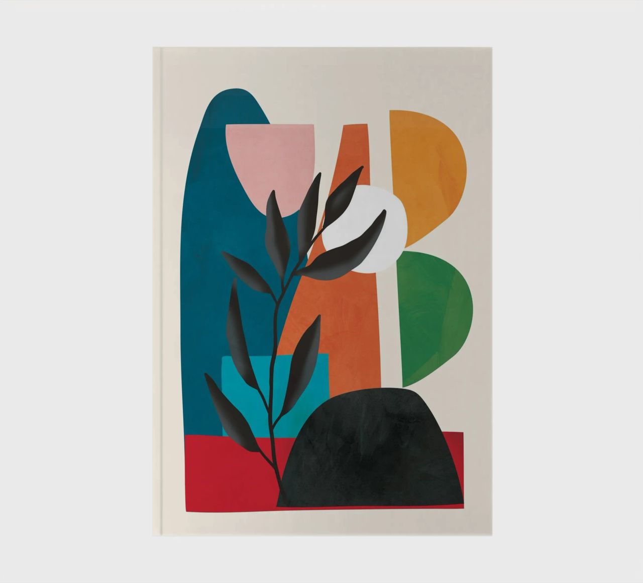 Abstract Minimal Shapes 53 notebook by Flow Line