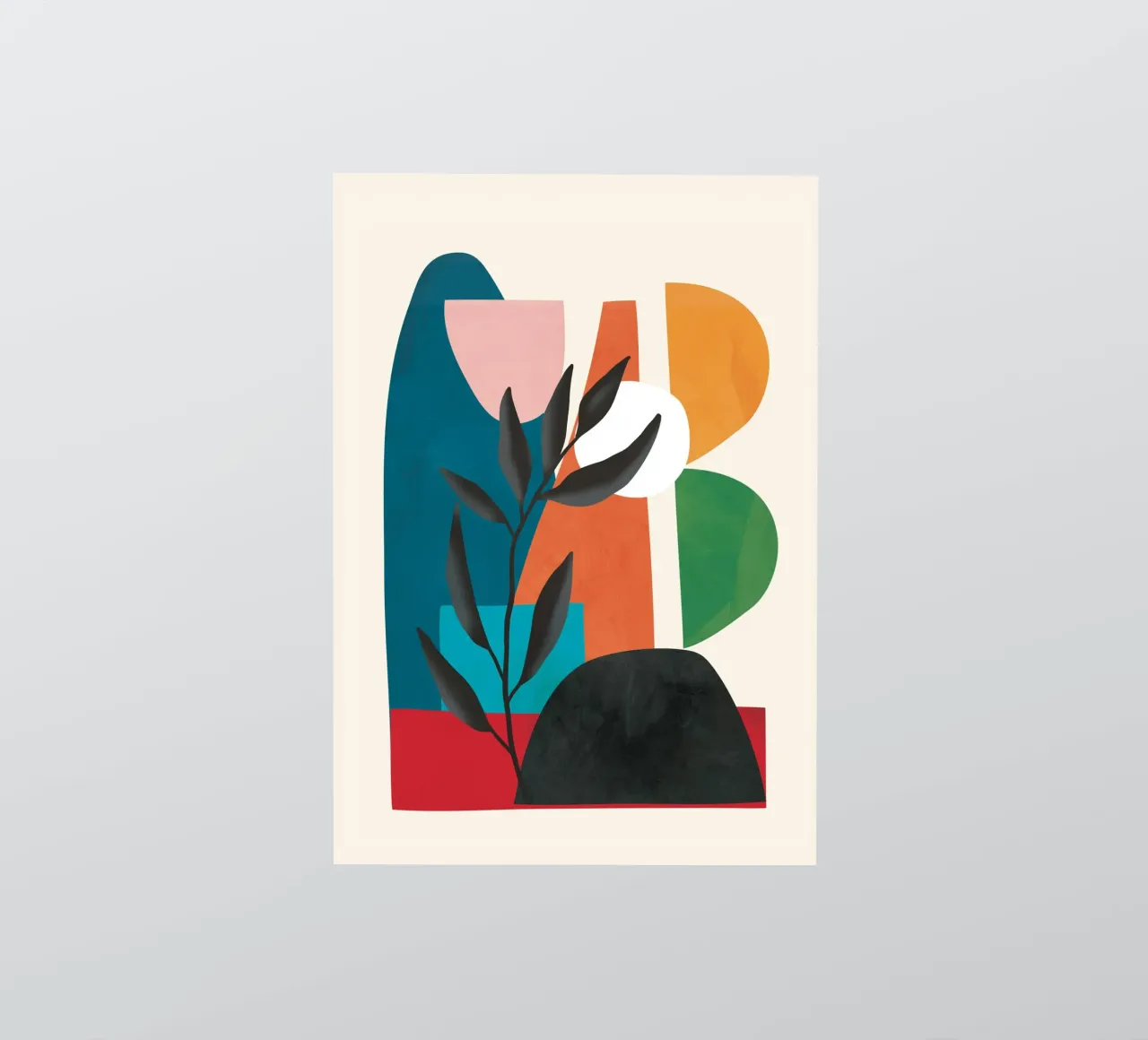 Abstract Minimal Shapes 53 adesivo da Flow Line