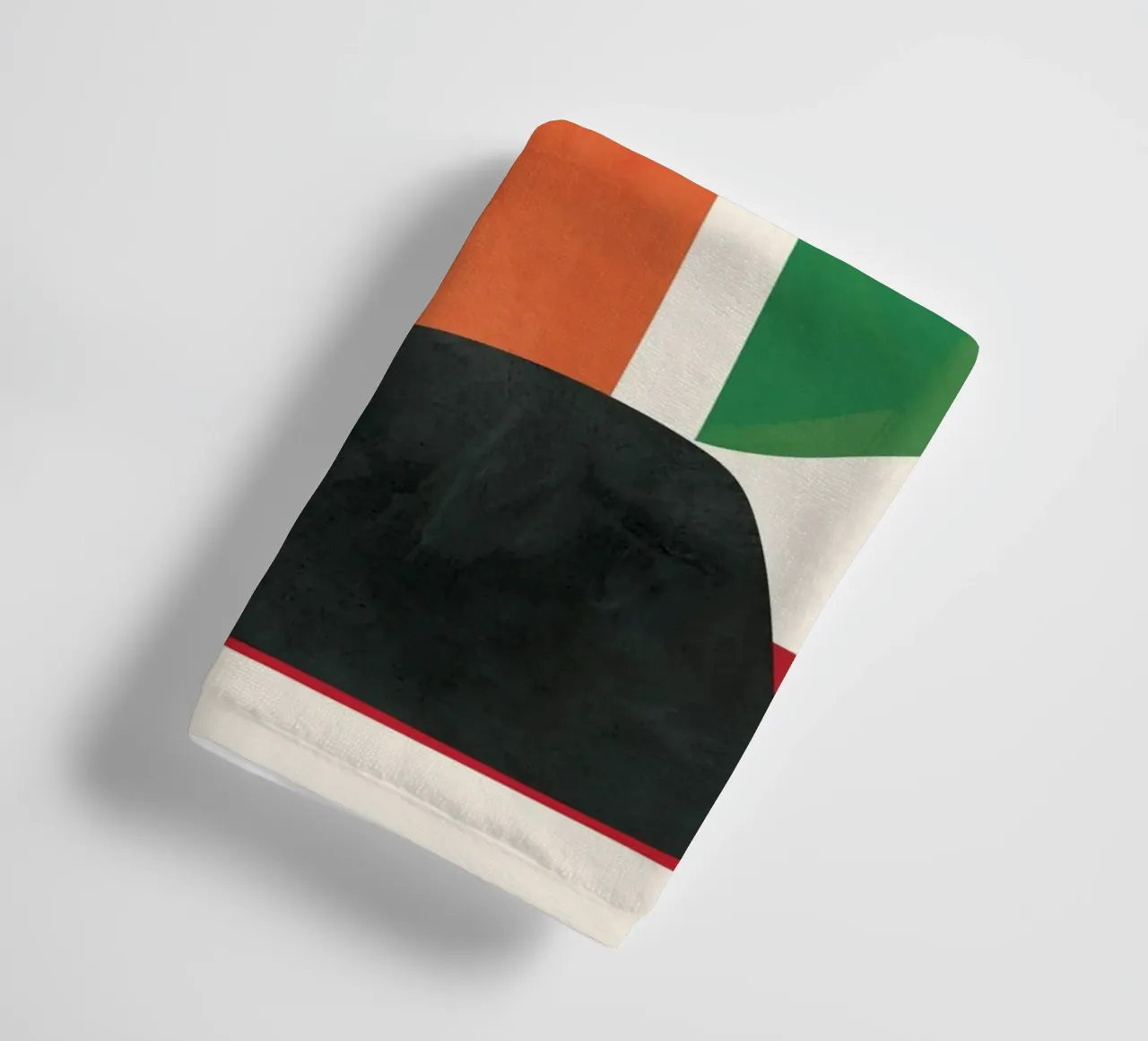 Abstract Minimal Shapes 53 badhanddoek van Flow Line