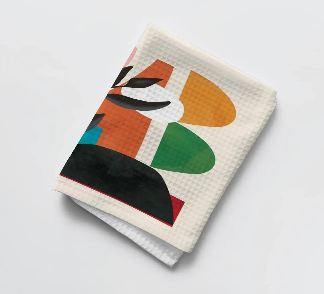 Abstract Minimal Shapes 53 paño de cocina de Flow Line