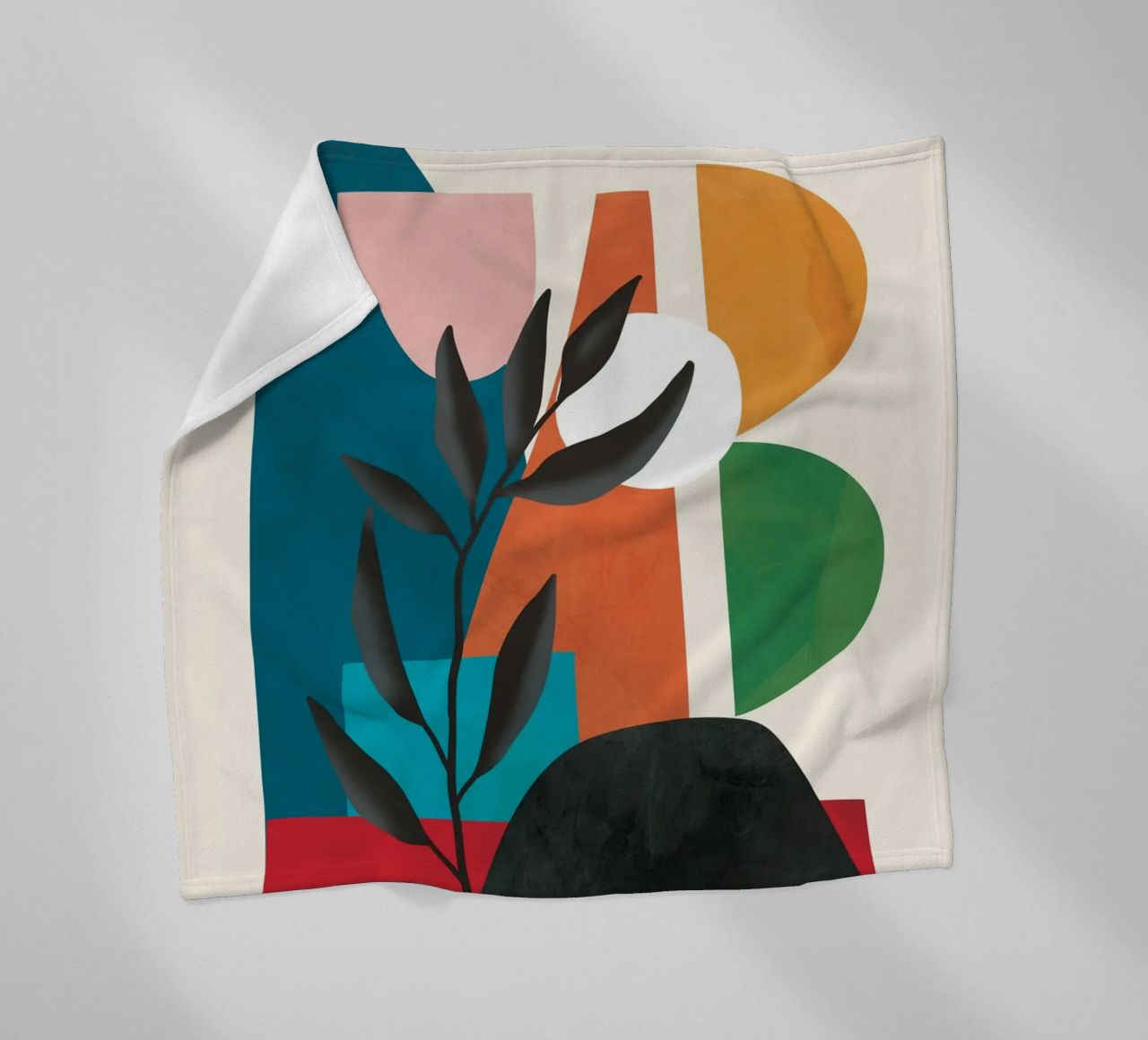 Abstract Minimal Shapes 53 coperta in pile da Flow Line