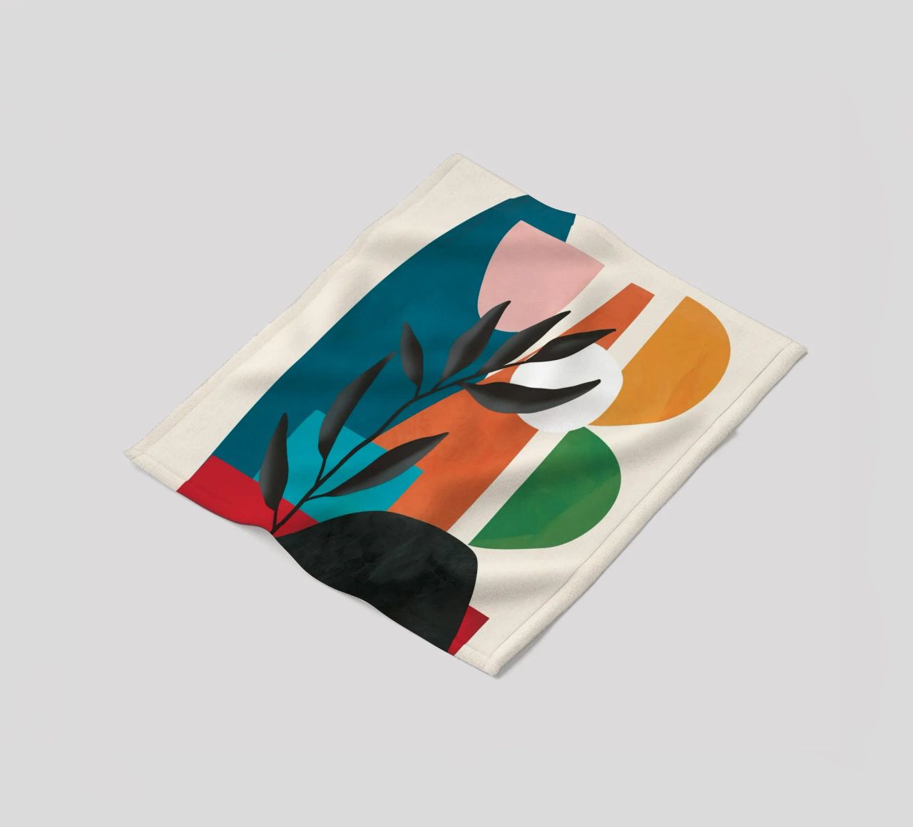 Abstract Minimal Shapes 53 coperta in pile da Flow Line