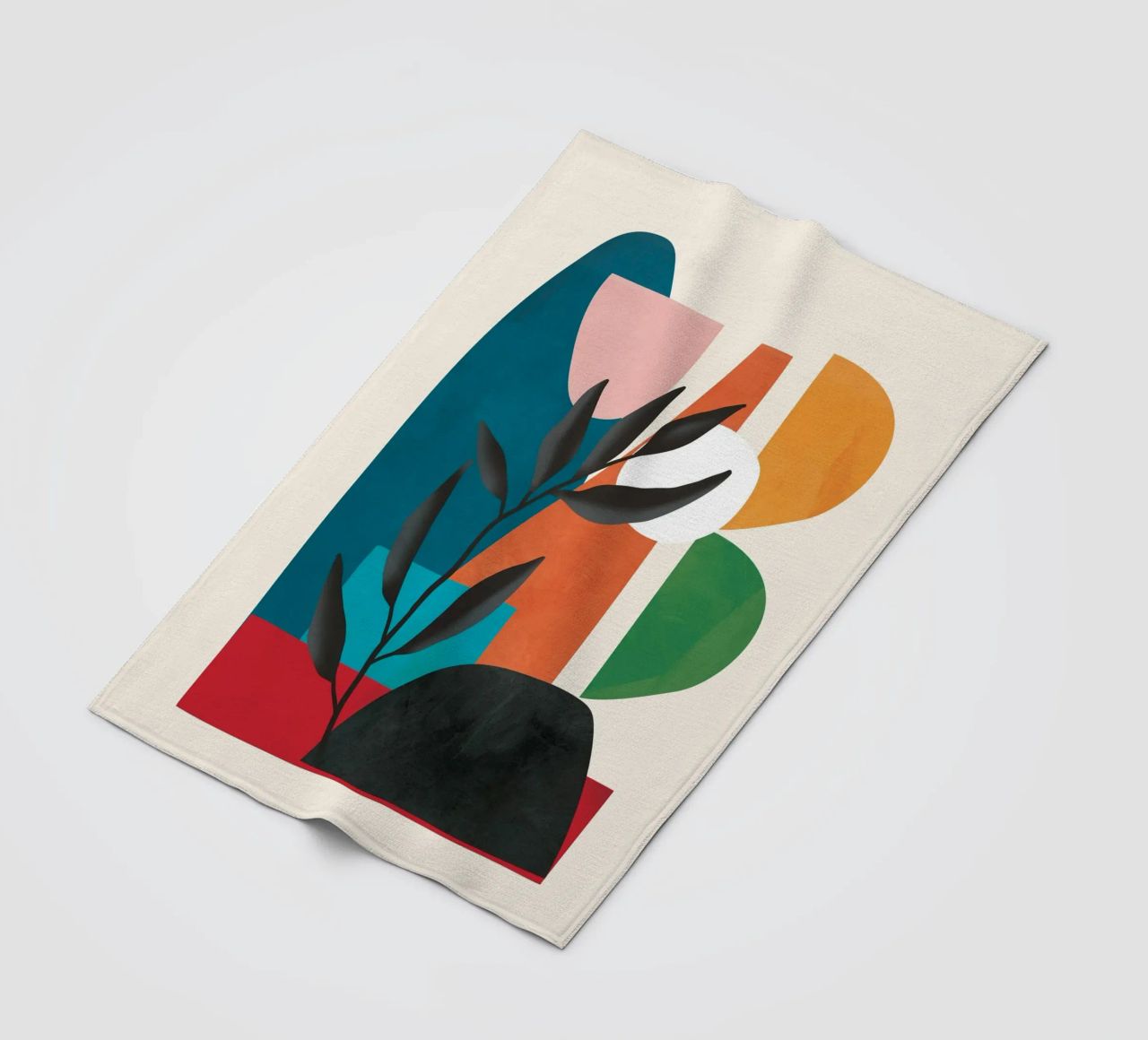 Abstract Minimal Shapes 53 coperta in pile da Flow Line