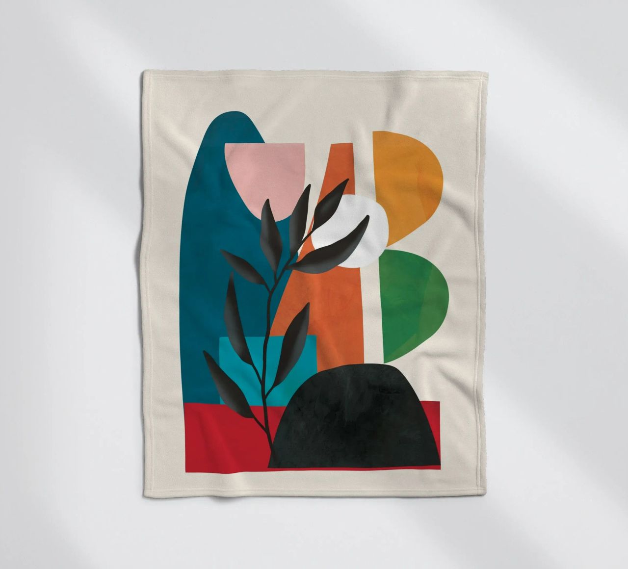 Abstract Minimal Shapes 53 coperta in pile da Flow Line