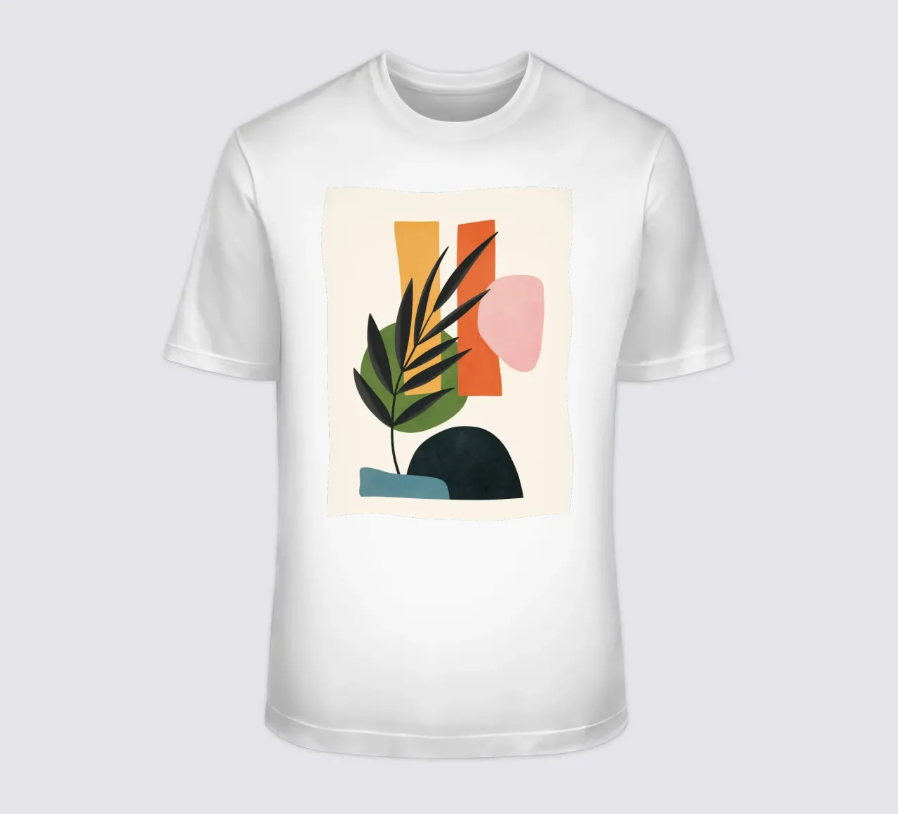 Abstract Minimal Shapes 55 t-shirt da Flow Line