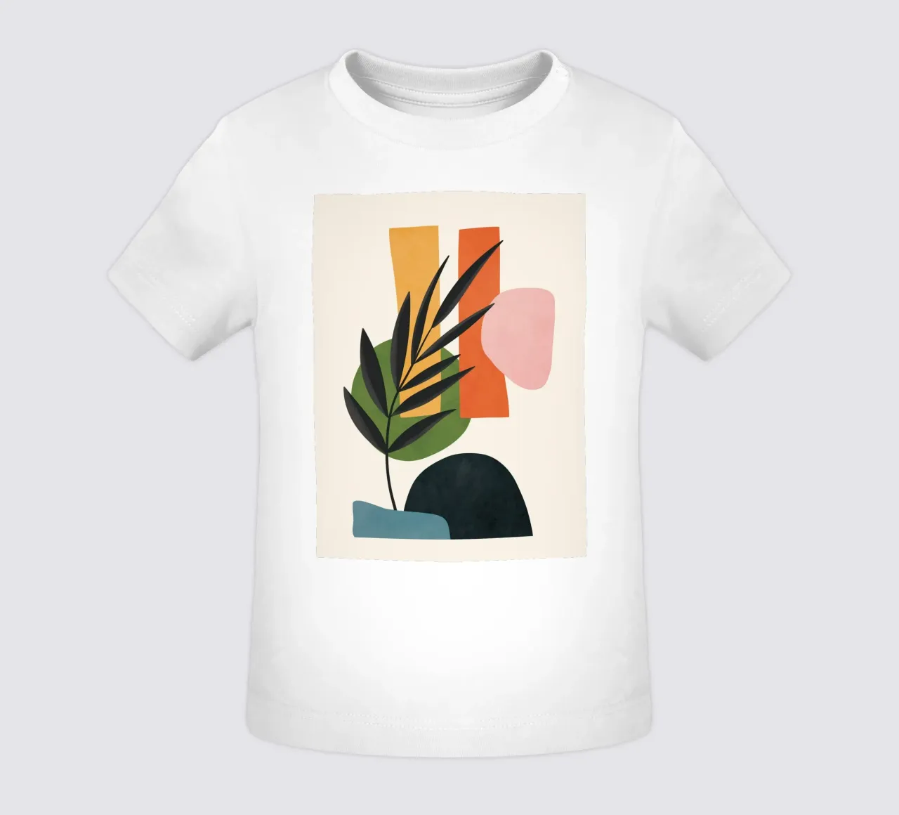Abstract Minimal Shapes 55 camiseta de bebé de Flow Line