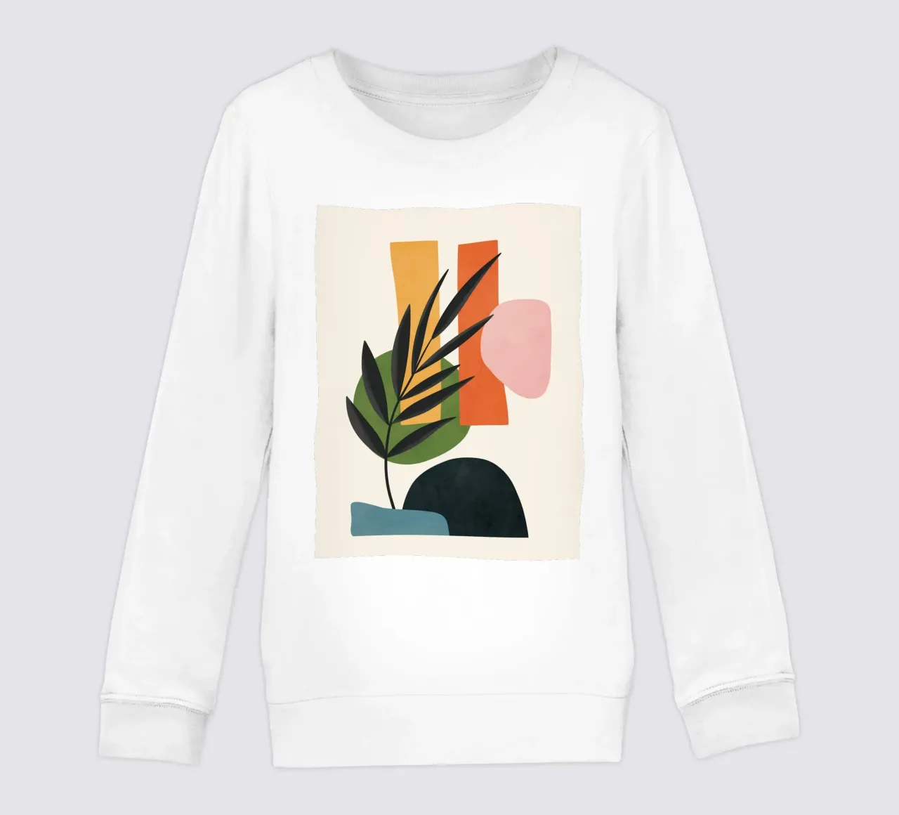 Abstract Minimal Shapes 55 sudadera para niño de Flow Line