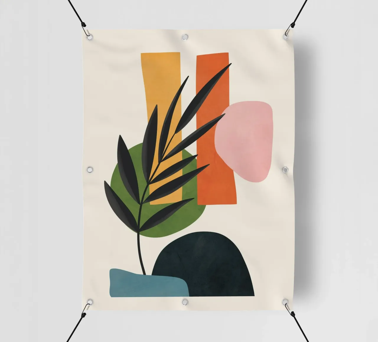 Abstract Minimal Shapes 55 telo in pvc da Flow Line