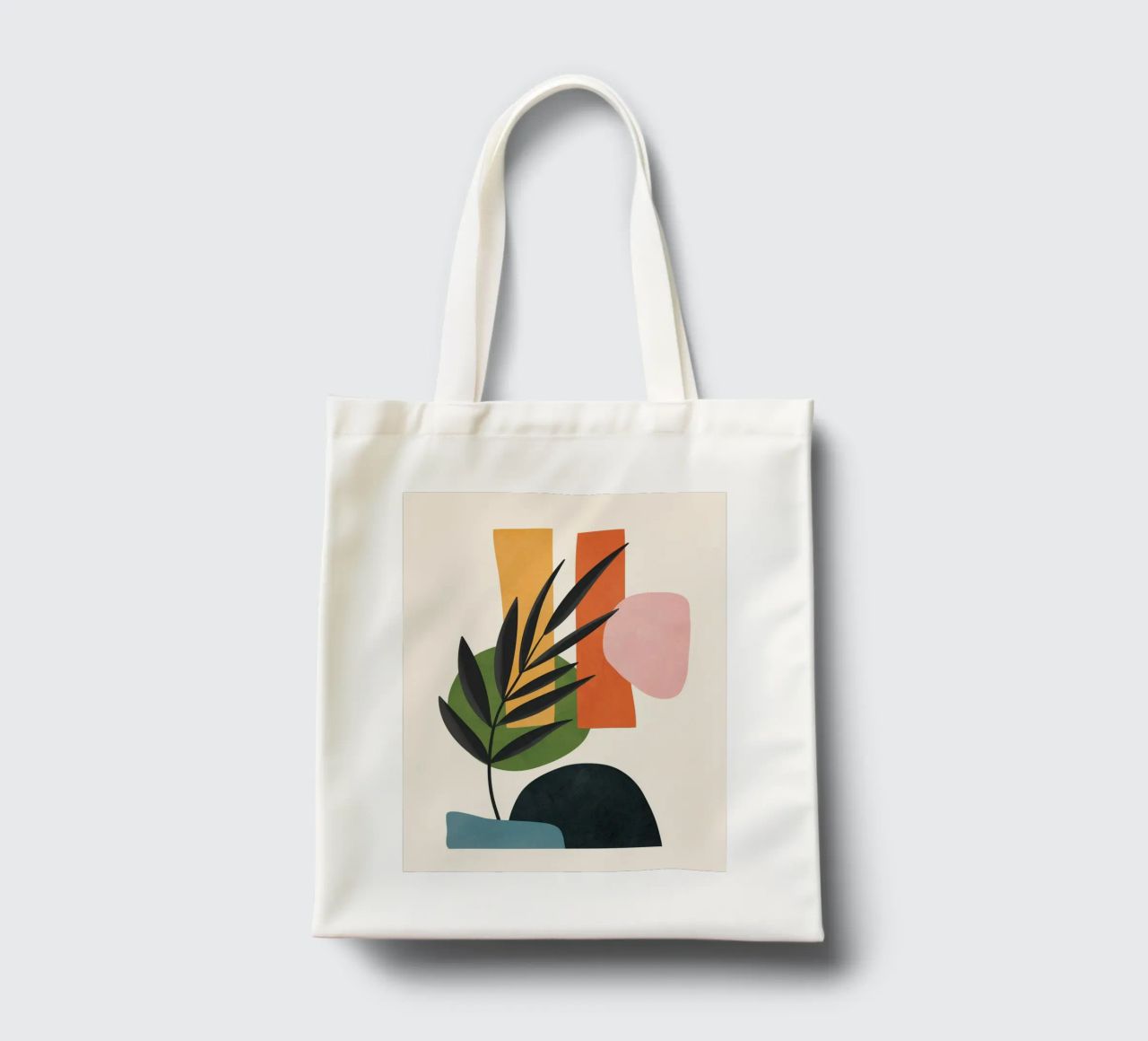 Abstract Minimal Shapes 55 borsa in juta da Flow Line