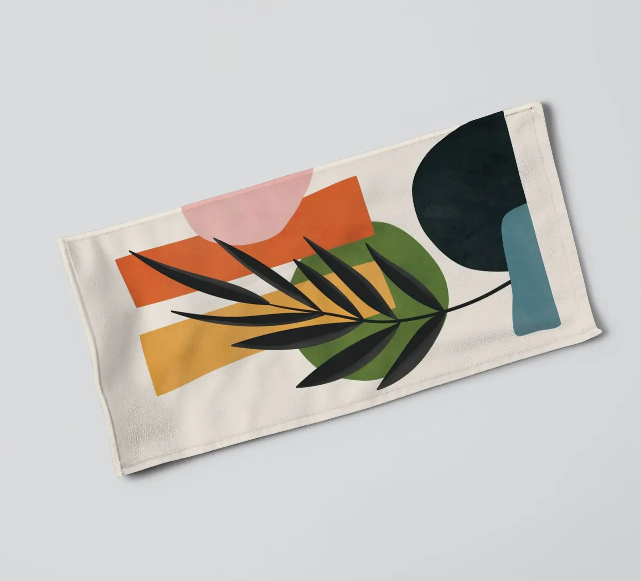 Abstract Minimal Shapes 55 asciugamano da bagno da Flow Line