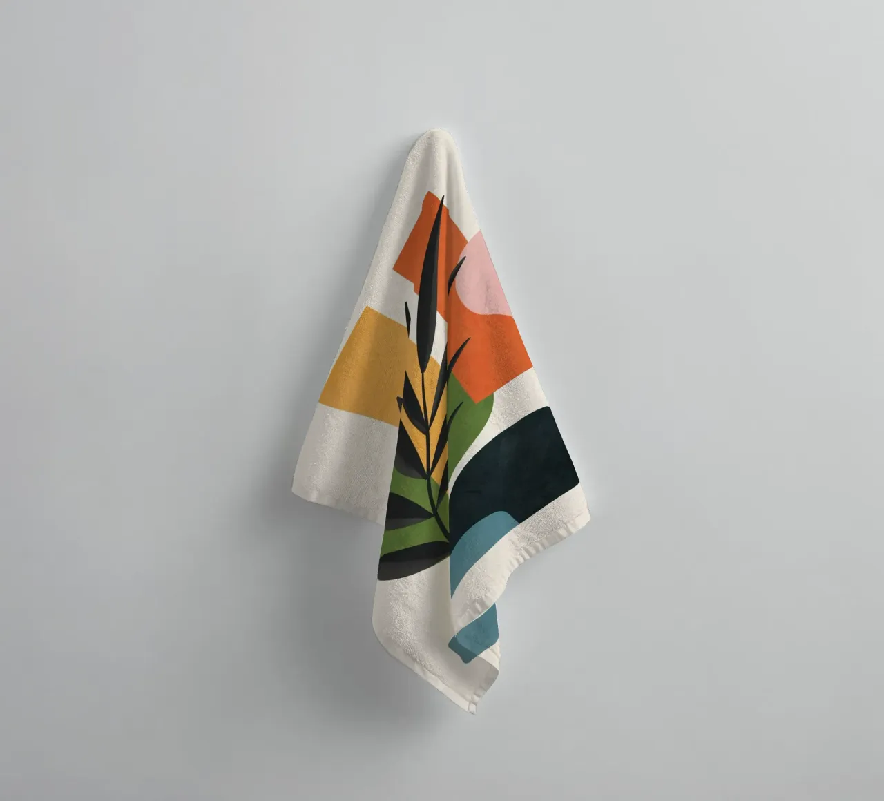 Abstract Minimal Shapes 55 asciugamano da bagno da Flow Line