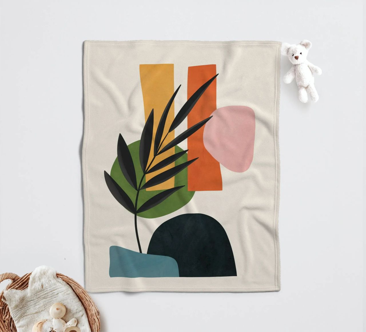Abstract Minimal Shapes 55 coperta in pile da Flow Line