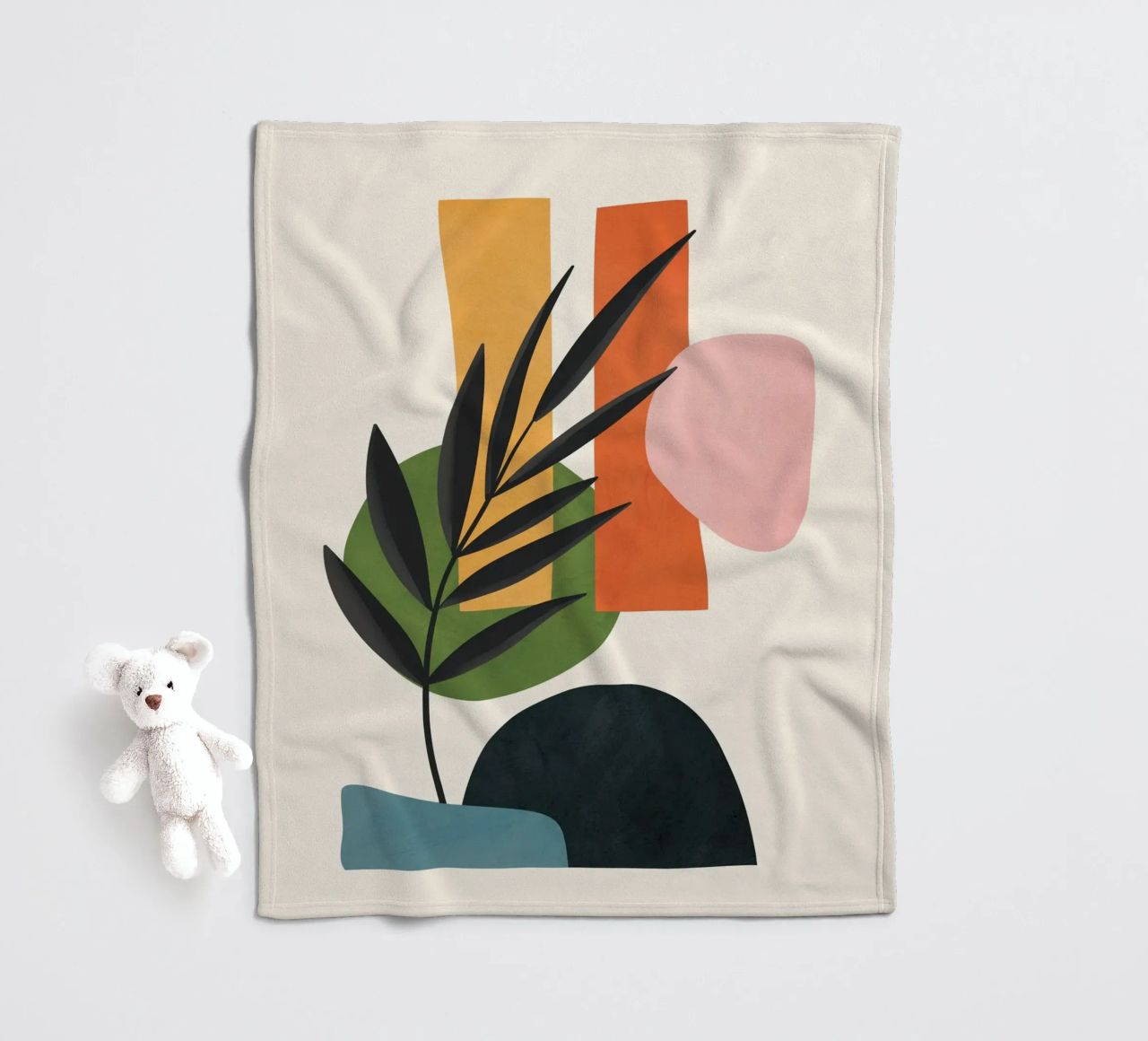 Abstract Minimal Shapes 55 coperta in pile da Flow Line