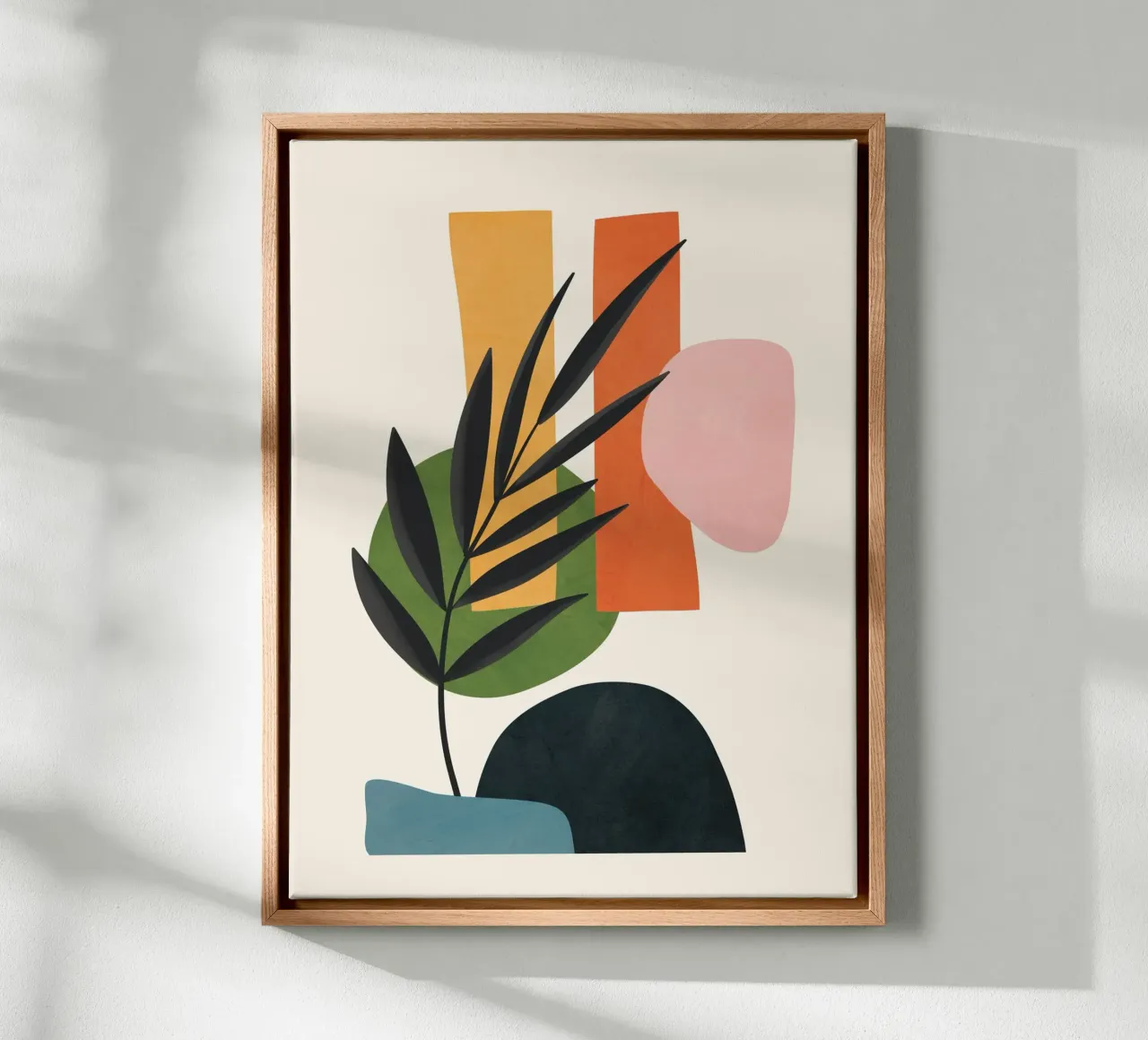 Abstract Minimal Shapes 55 tela da Flow Line