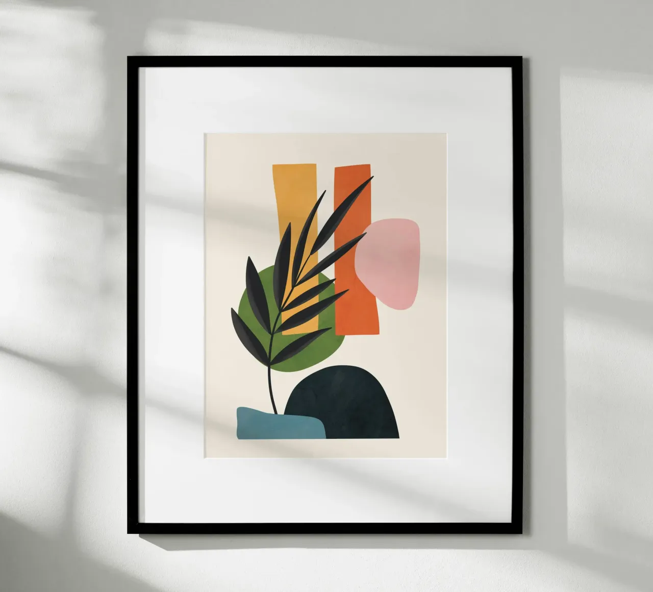 Abstract Minimal Shapes 55 poster da Flow Line