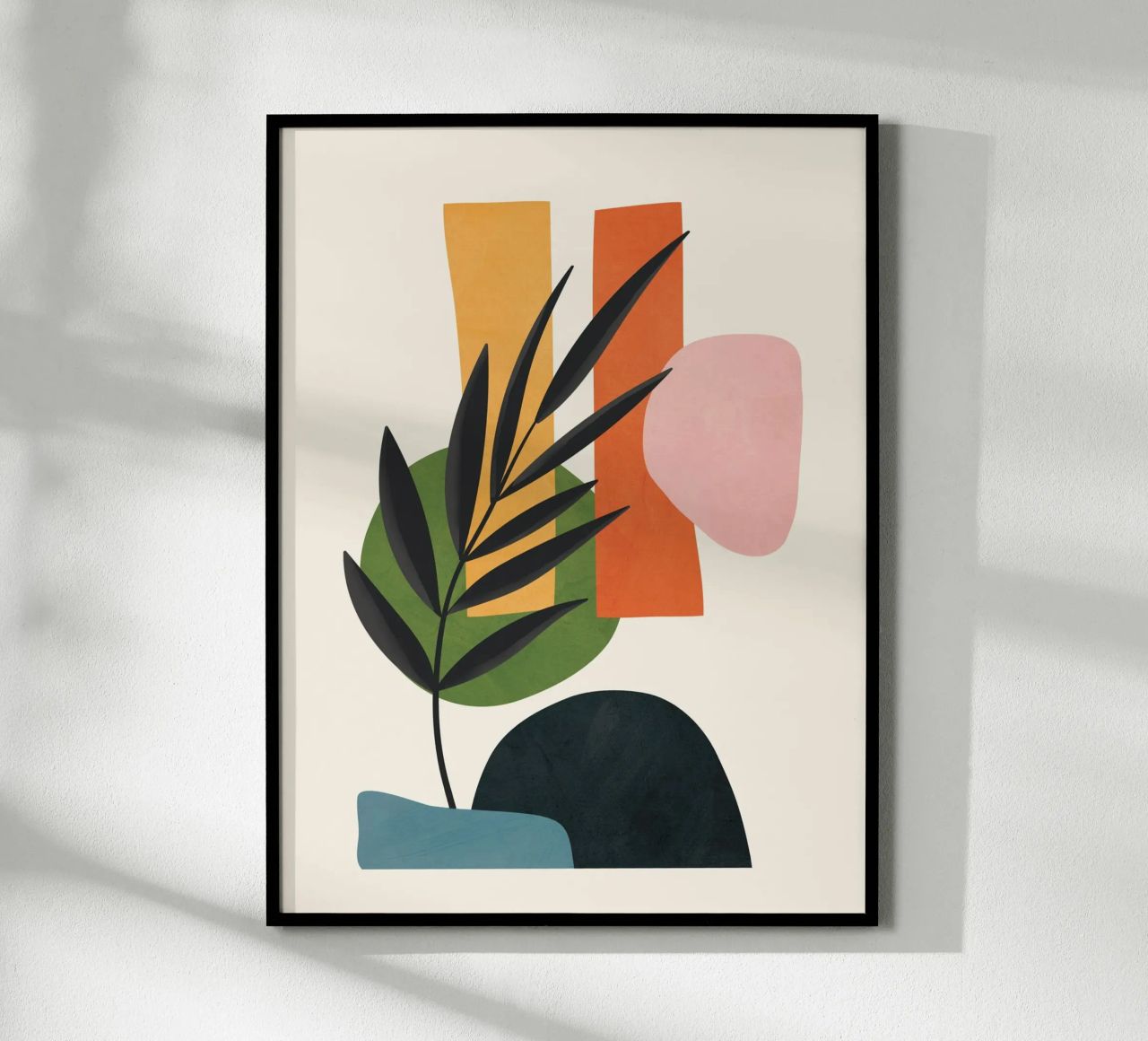 Abstract Minimal Shapes 55 carta hahnemühle da Flow Line