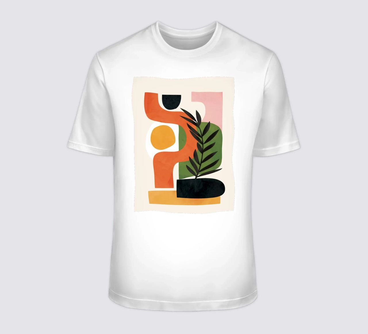 Abstract Minimal Shapes 56 t-shirt da Flow Line