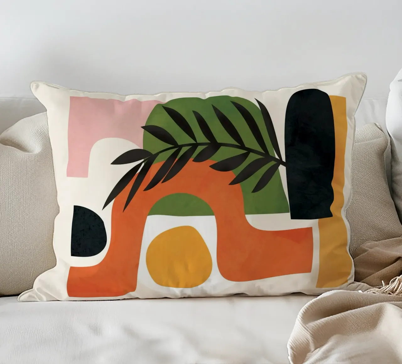 Abstract Minimal Shapes 56 cuscino da Flow Line