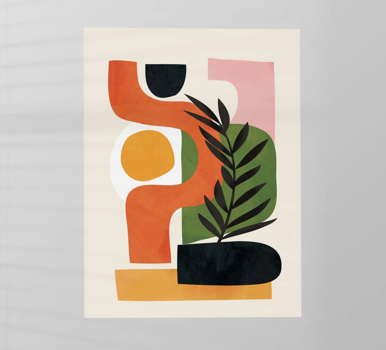 Abstract Minimal Shapes 56 pellicola backlit da Flow Line