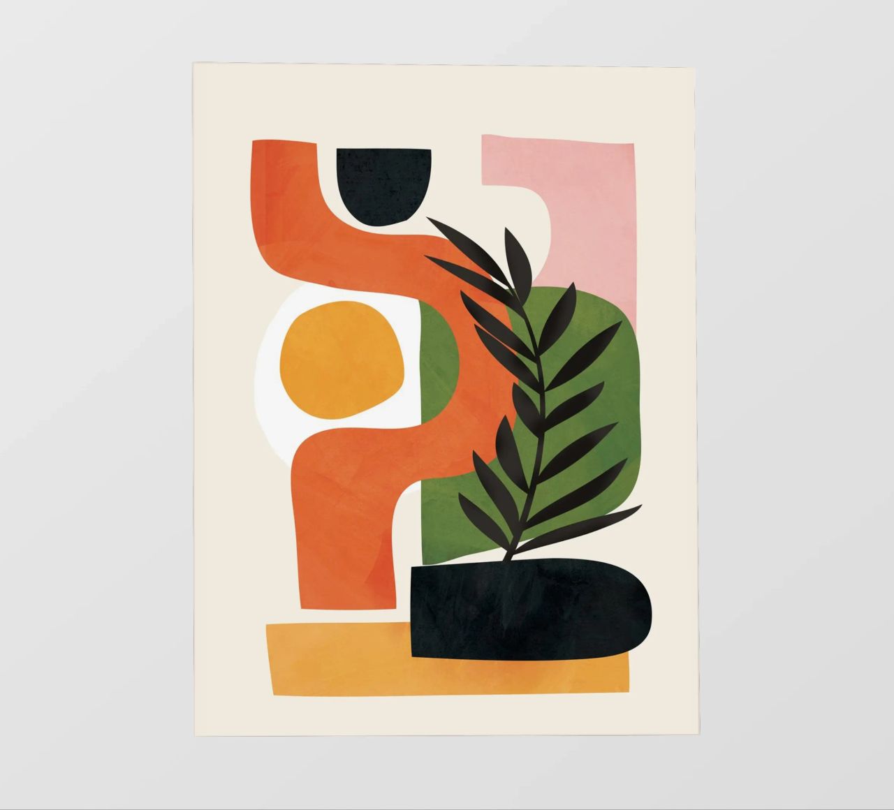 Abstract Minimal Shapes 56 pellicola backlit da Flow Line