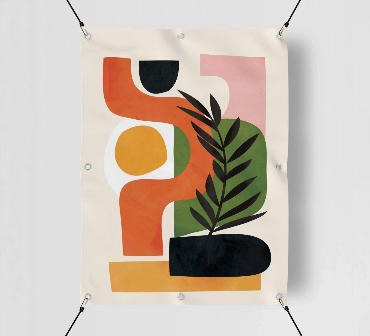 Abstract Minimal Shapes 56 telo in pvc da Flow Line
