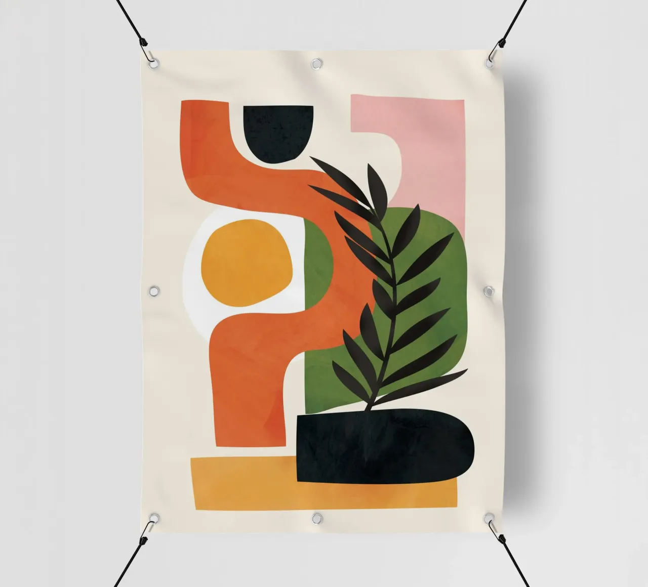Abstract Minimal Shapes 56 telo in pvc da Flow Line