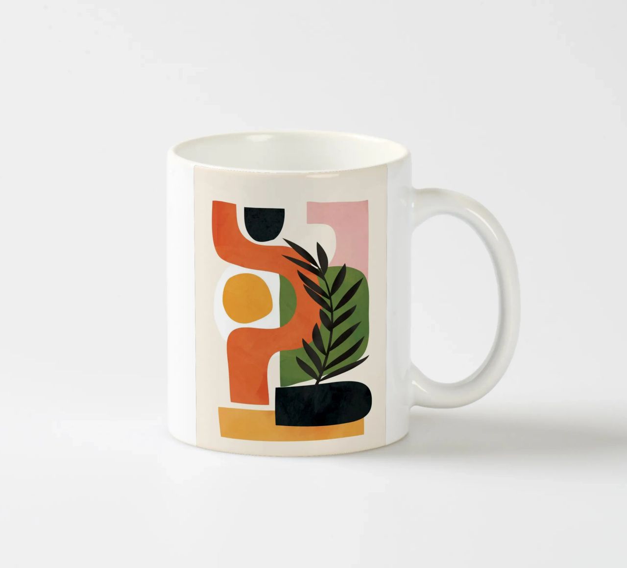 Abstract Minimal Shapes 56 tazza in ceramica da Flow Line