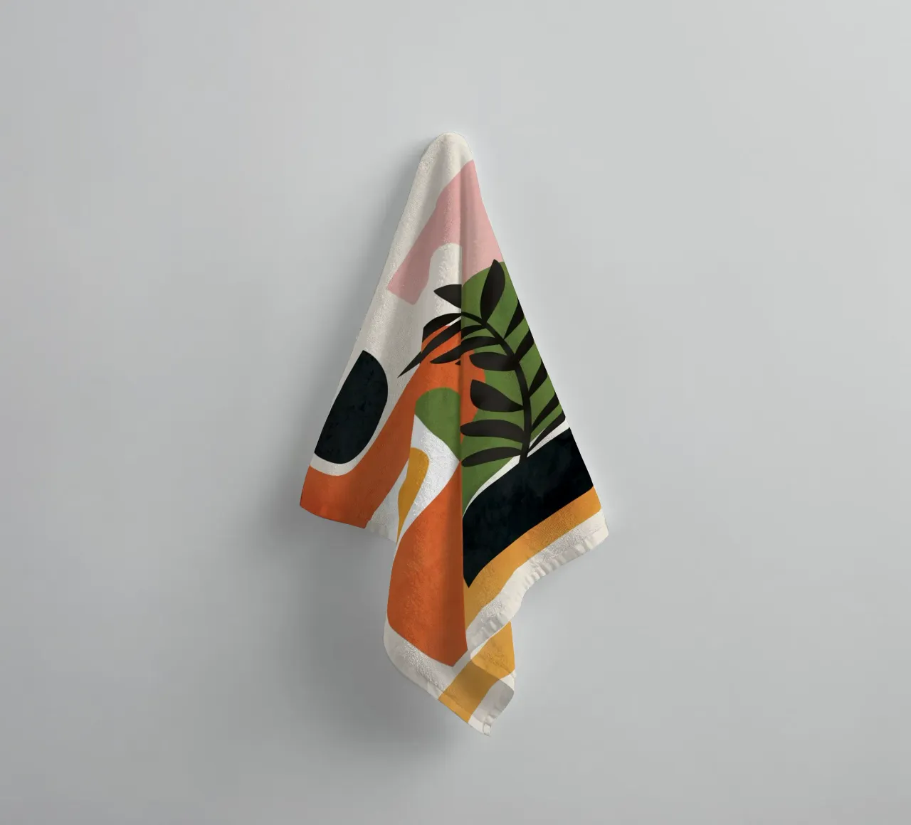 Abstract Minimal Shapes 56 Handtuch von Flow Line