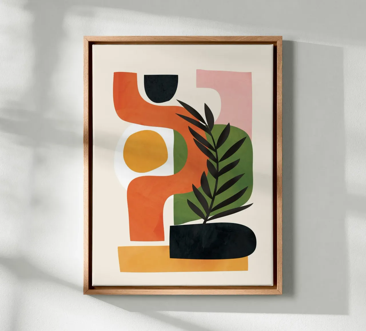 Abstract Minimal Shapes 56 tela da Flow Line