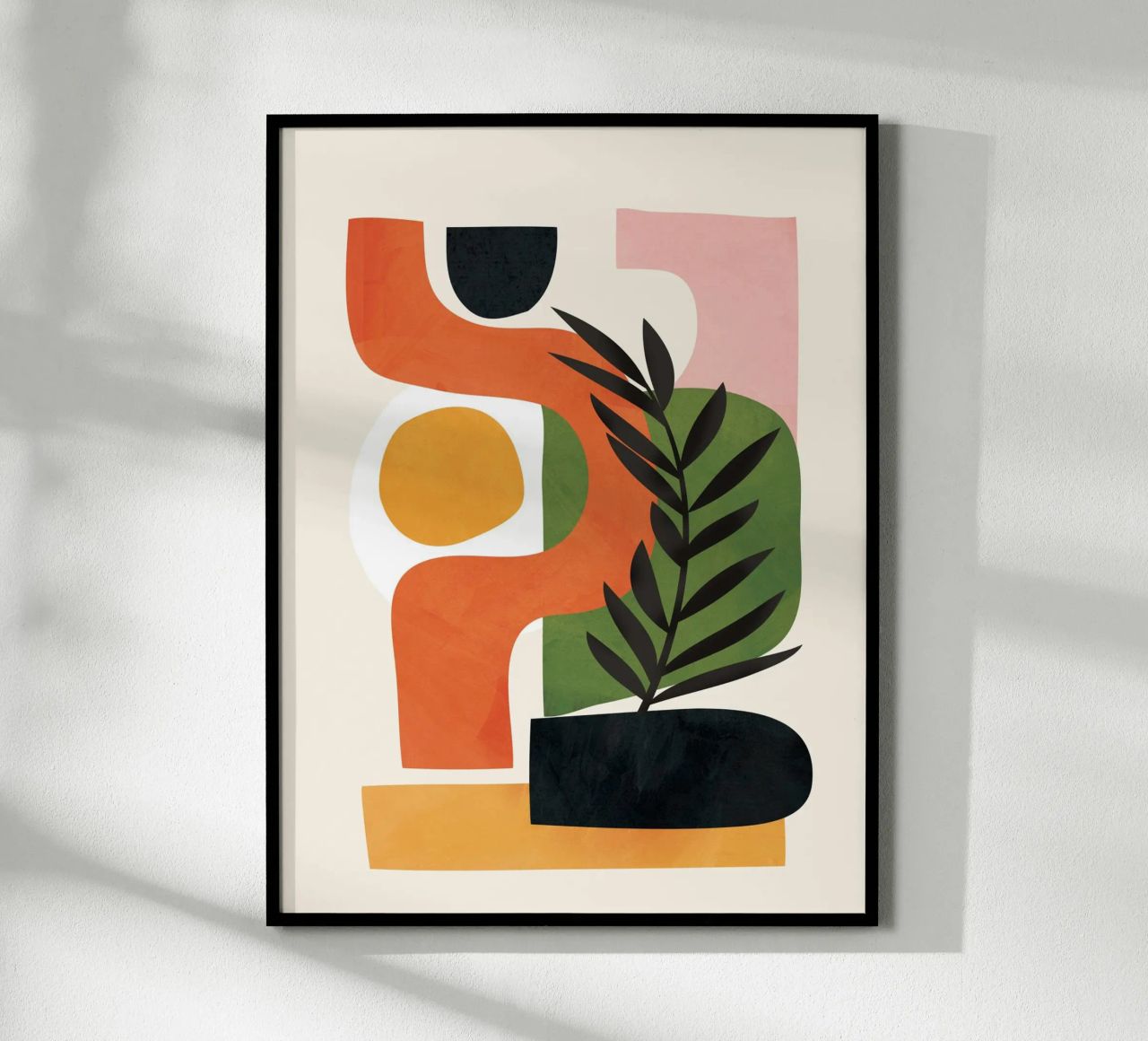 Abstract Minimal Shapes 56 poster de Flow Line