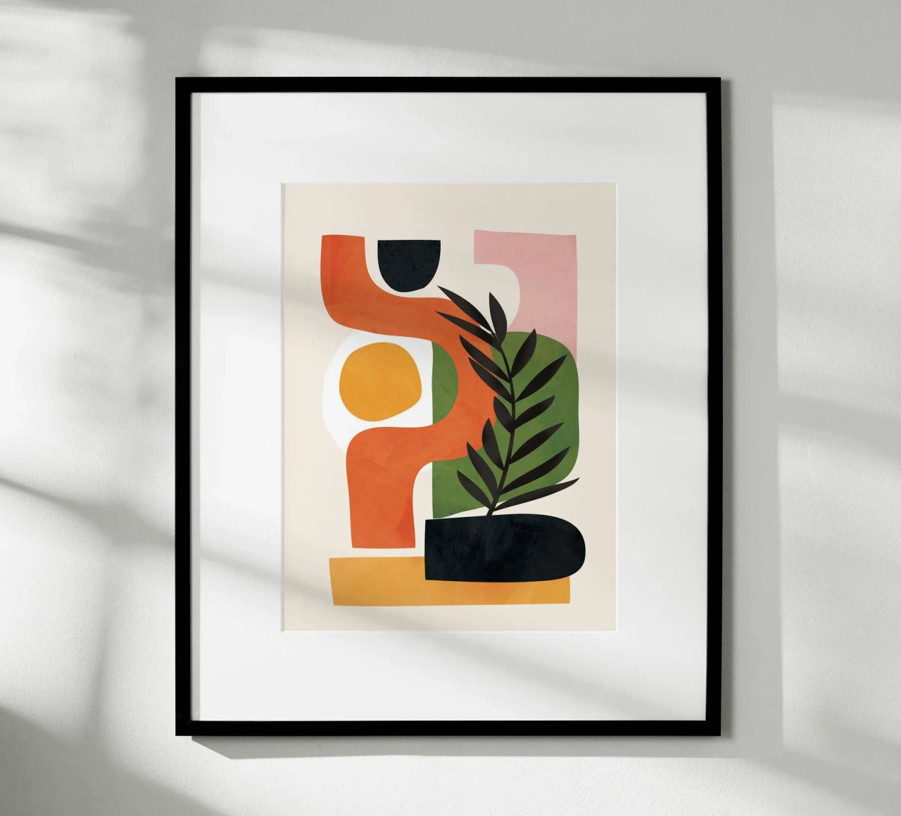 Abstract Minimal Shapes 56 poster de Flow Line