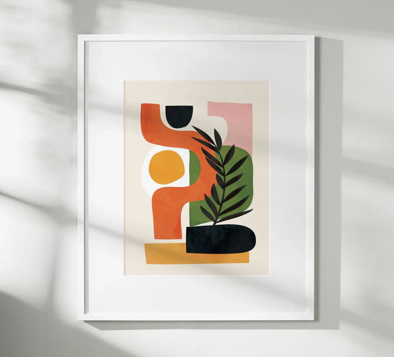 Abstract Minimal Shapes 56 poster de Flow Line