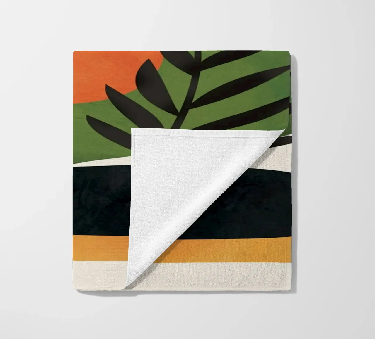 Abstract Minimal Shapes 56 toalla de playa de Flow Line