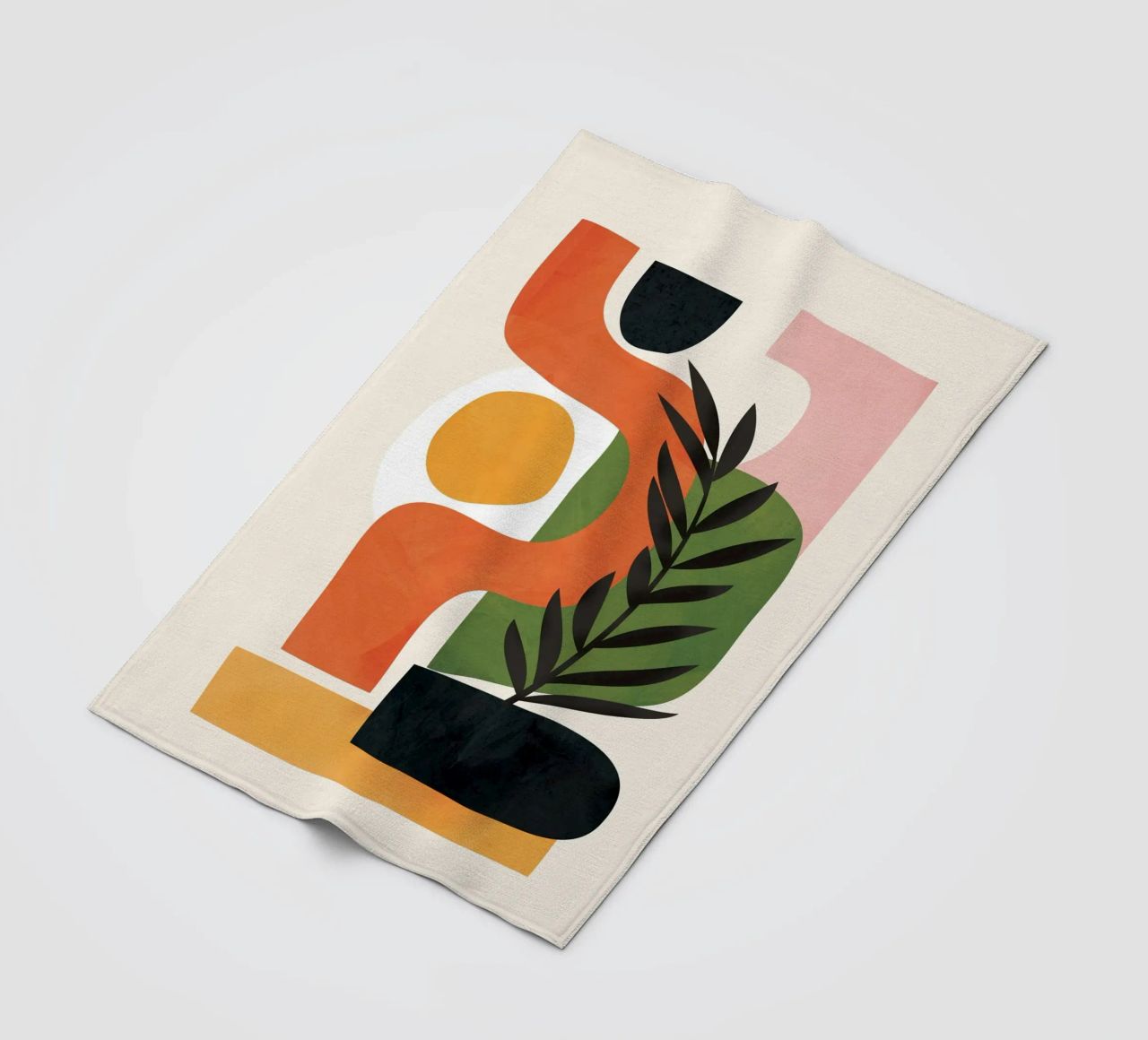 Abstract Minimal Shapes 56 coperta in pile da Flow Line