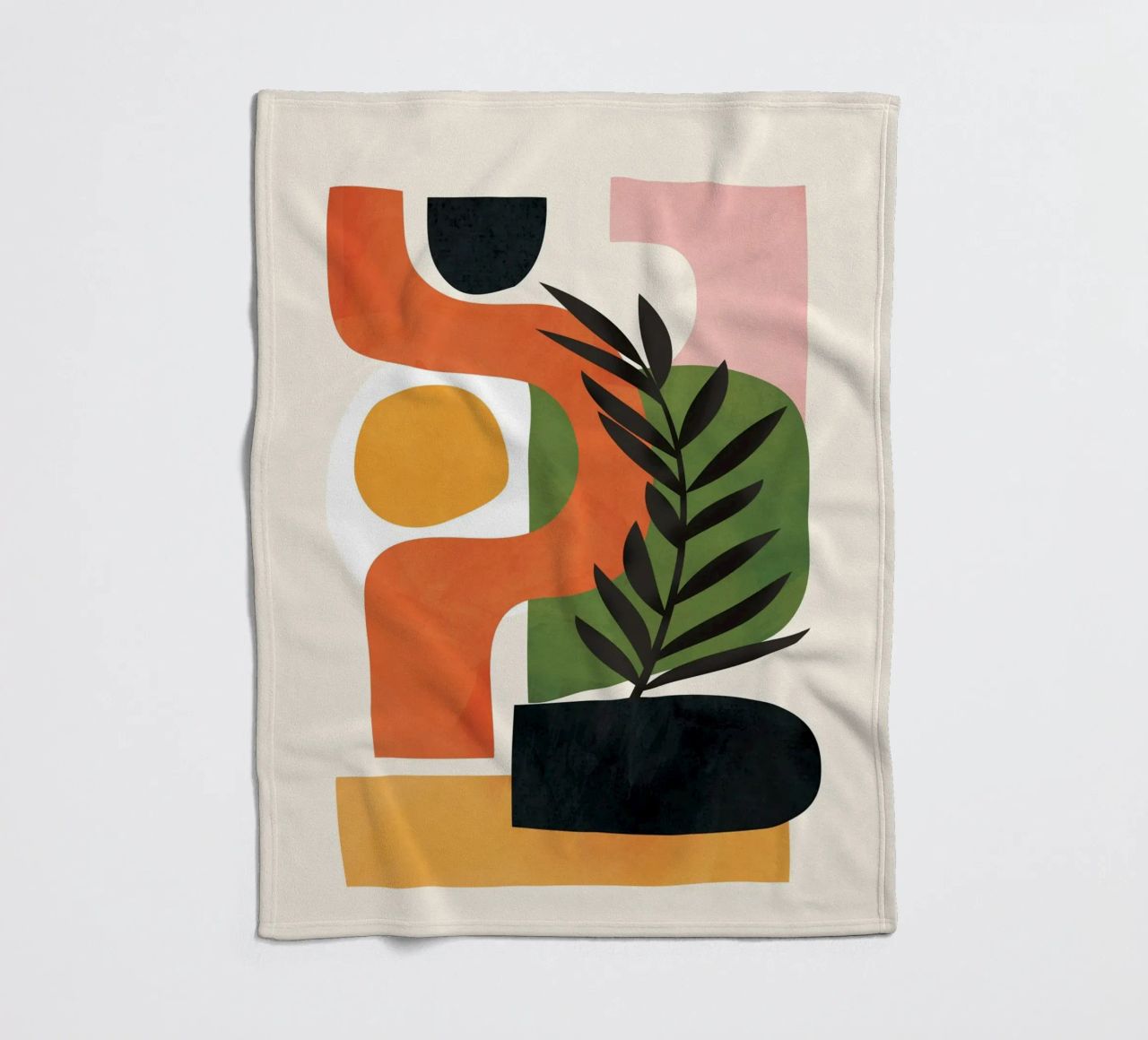 Abstract Minimal Shapes 56 coperta in pile da Flow Line