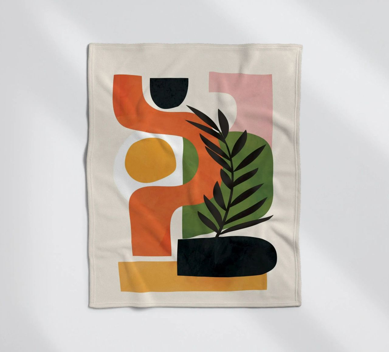 Abstract Minimal Shapes 56 coperta in pile da Flow Line