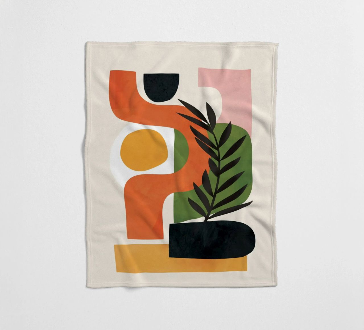 Abstract Minimal Shapes 56 coperta in pile da Flow Line
