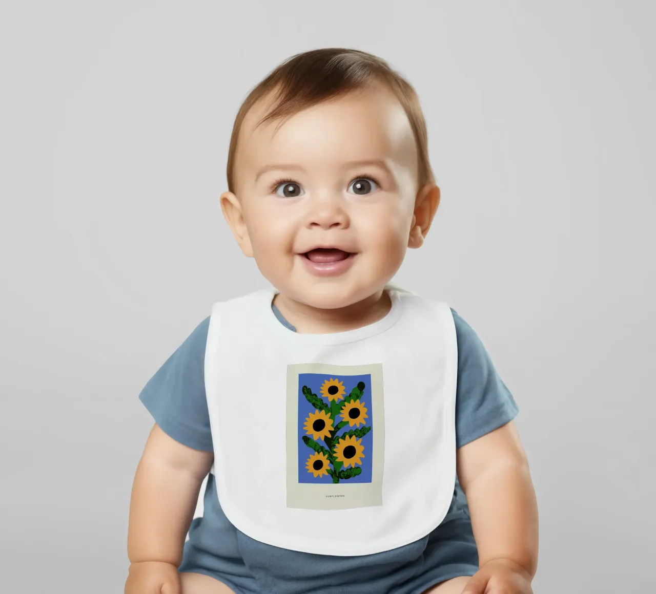 Sunflowers bavaglino da Studio One