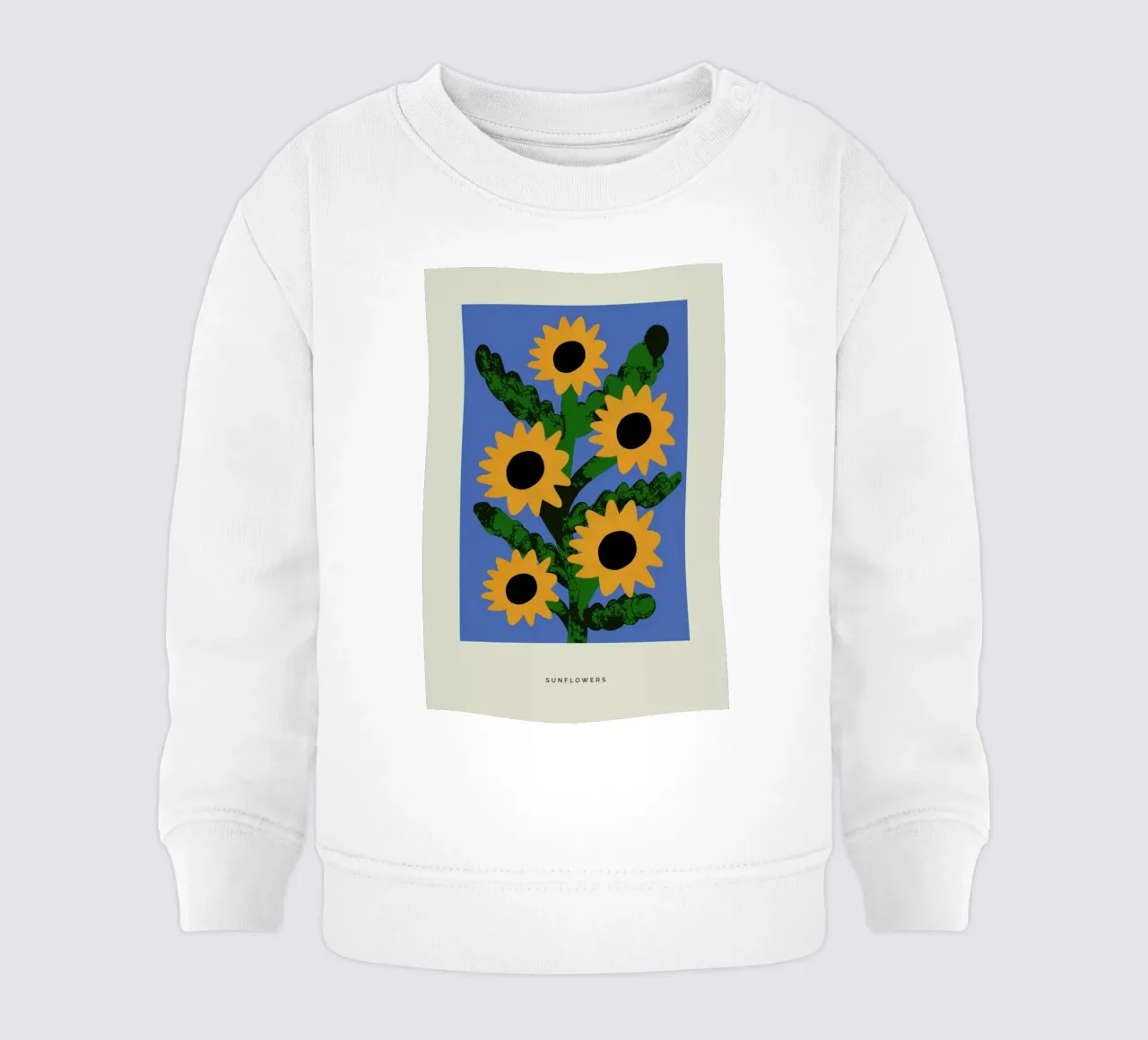 Sunflowers felpa neonato da Studio One