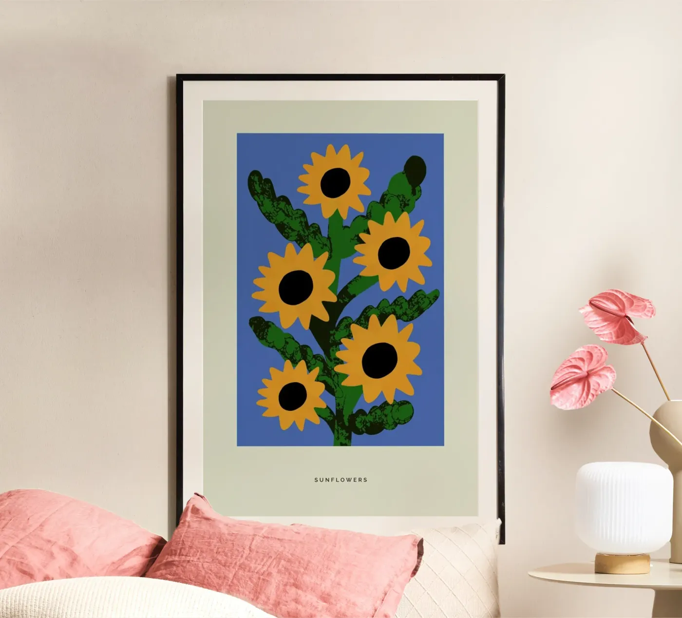 Sunflowers poster van Studio One