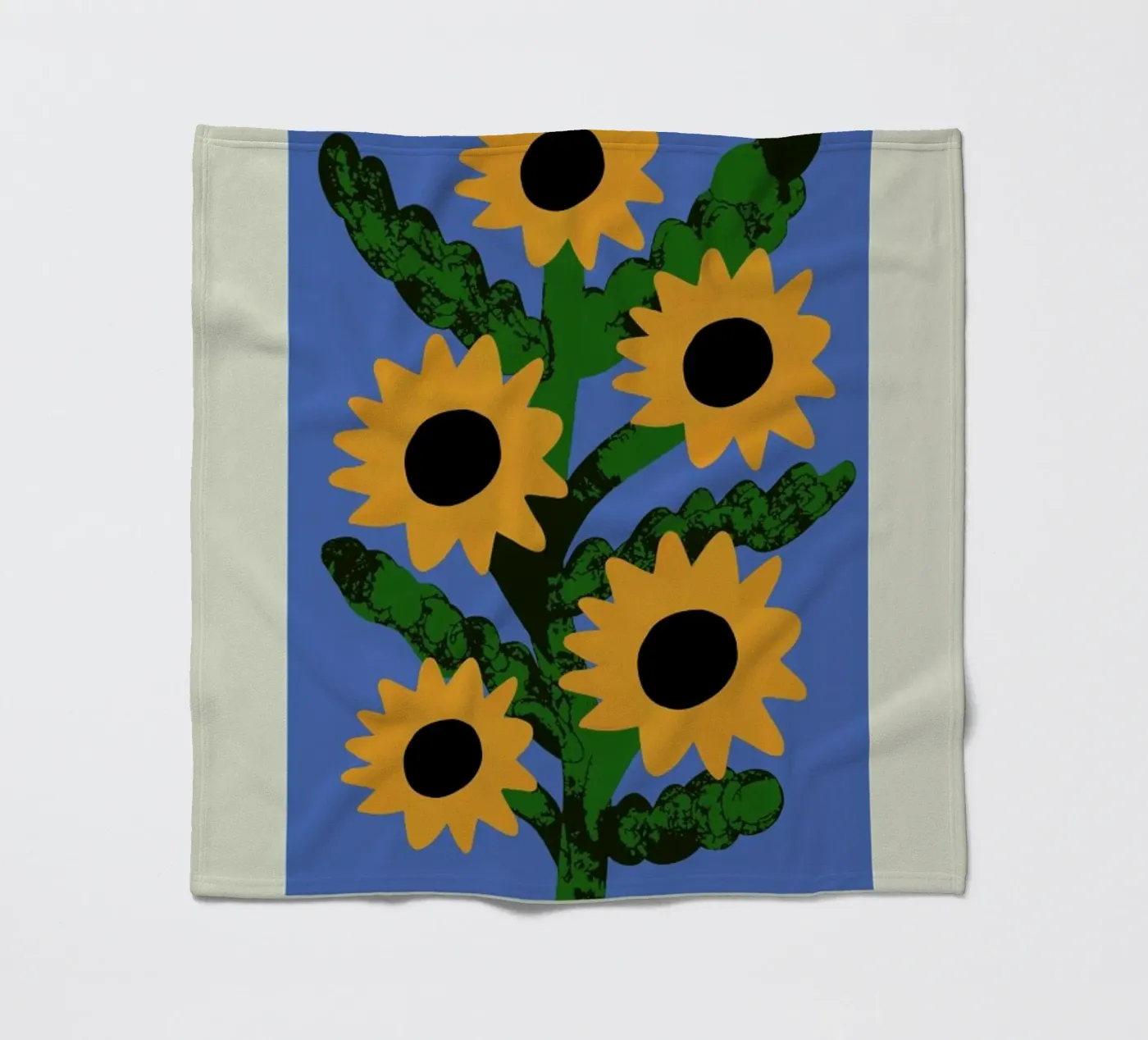 Sunflowers Fleecedecke von Studio One