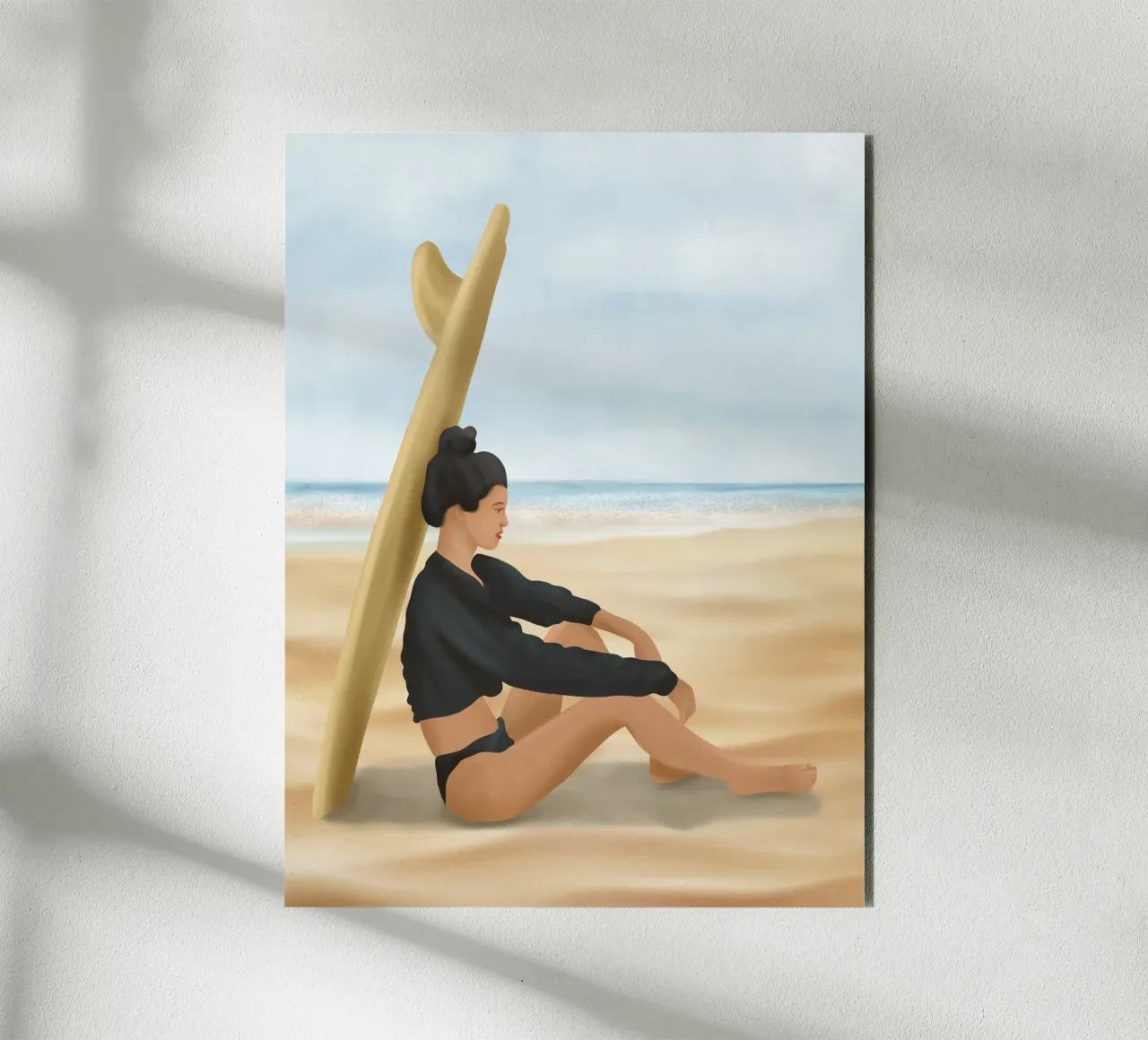 Surfboard Shade alluminio dibond da Flow Line